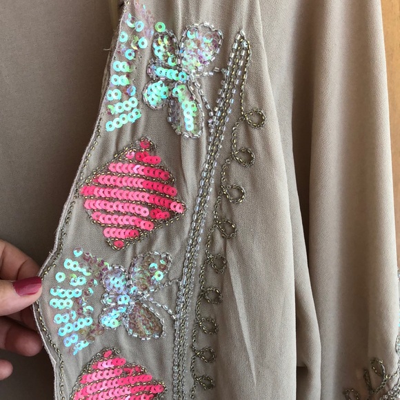 FREEWAY Beaded Kimono Style + Belt option - Picture 6 of 6